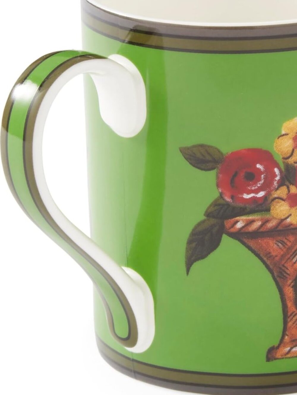 SPODE Kit Kemp Letter "J" Alphabet Mug 12 oz. in Green in Gift Box NWT - Picture 4 of 8